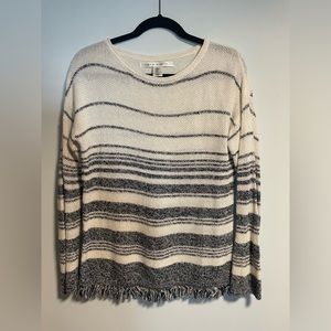 Max Studio knitted sweater with fringe